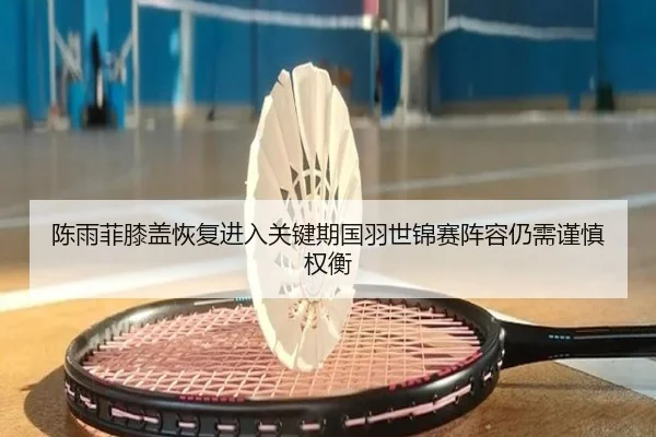 陈雨菲膝盖恢复进入关键期国羽世锦赛阵容仍需谨慎权衡 | GuangfaSports